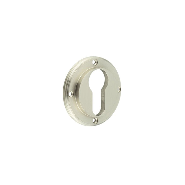 Frelan Hardware Door Furniture Satin Nickel / Euro Profile Escutcheons Burlington - inner escutcheon euro - Satin Nickel