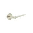 Frelan Hardware Door Furniture Satin Nickel / Round Rose Burlington - Knightsbridge lever on rose - Satin Nickel