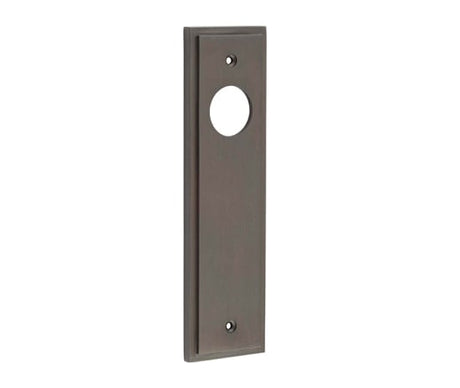 Frelan Hardware Locks & Latches Dark Bronze / Lock & Latch Plates Burlington - Latch Plate Choices