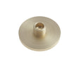 Frelan Hardware Door Furniture Satin Brass / Projection Door Stop Burlington - Plain door stop base - Satin Brass