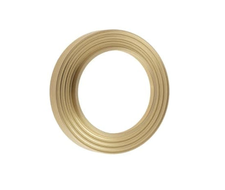 Frelan Hardware Door Furniture Satin Brass / Outer Rose Burlington - Reeded outer rose Esc - Satin Brass