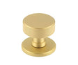 Frelan Hardware Door Furniture Satin Brass / Mortice Knobs Burlington - Satin Brass Westbourne Knurled Mortice Door Handles