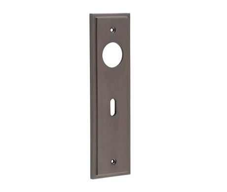 Frelan Hardware Locks & Latches Dark Bronze / Lock & Latch Plates Burlington - Standard Lock Plate Choices