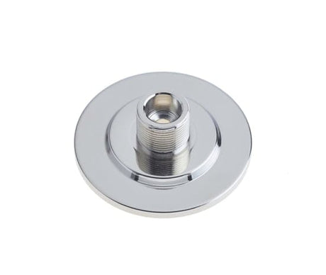 Frelan Hardware Door Furniture Polished Nickel / Projection Door Stop Burlington - Stepped door stop base - Polished Nickel