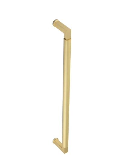 Frelan Hardware Door Furniture Satin Brass / Pull Handles (Face Fix) Burlington - Westminister SB Pull Handles 425 x 20mm Face Fixing