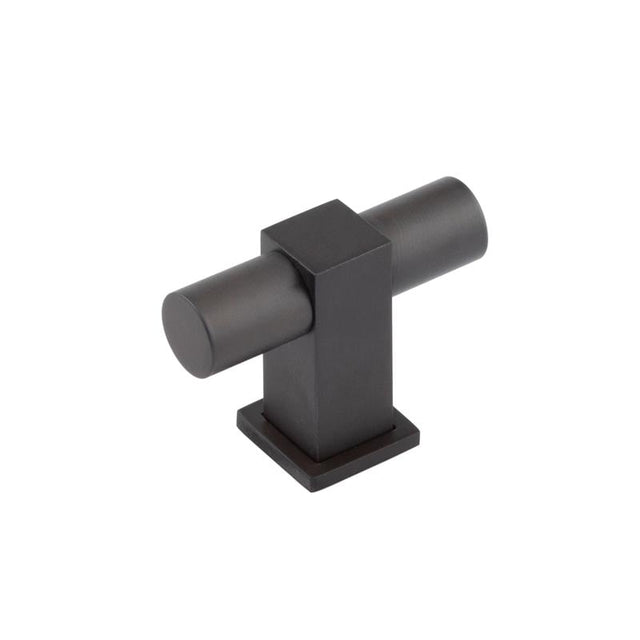 Frelan Hardware Cabinet Hardware Dark Bronze / Cabinet T-Pulls Burlington - Westminster T Bar Cupboard Knob - Dark Bronze