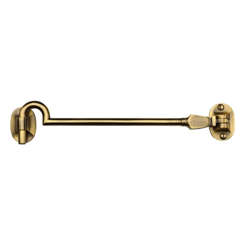 Heritage Brass Cabin Hook 8" Antique Brass Finish