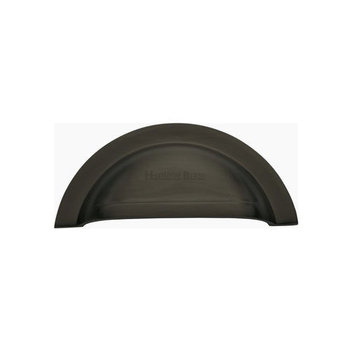 Heritage Brass Warwickshire Drawer Pull Matt Bronze Finish
