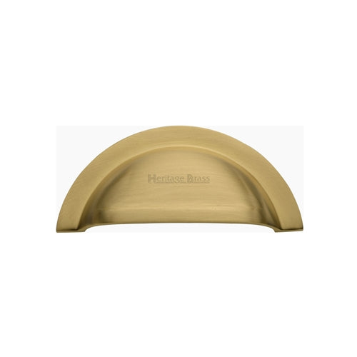 Heritage Brass Warwickshire Drawer Pull Satin Brass Finish