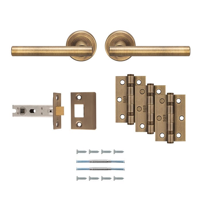 Carlisle Brass Door Furniture Antique Brass / Door Packs Carlisle Brass - Faro Latch Pack - Ultimate Door Pack - Antique Brass