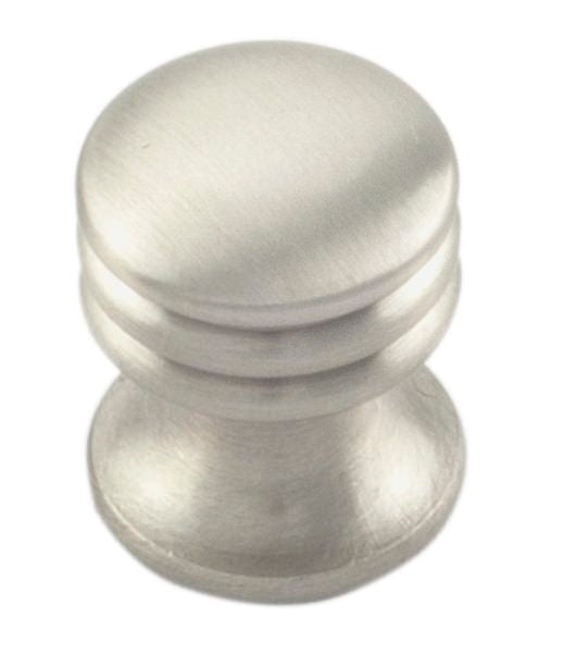 High quality image of FTD - Ringed Knob Satin Nickel - Satin Nickel | Sku. ch30asn | Trade Door Handles.