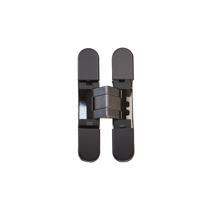 High quality image of Eurospec - Ceam 3d Concealed Hinge 929 76mm - Matt Black Varnish | Sku. ci000929vno00 | Trade Door Handles.