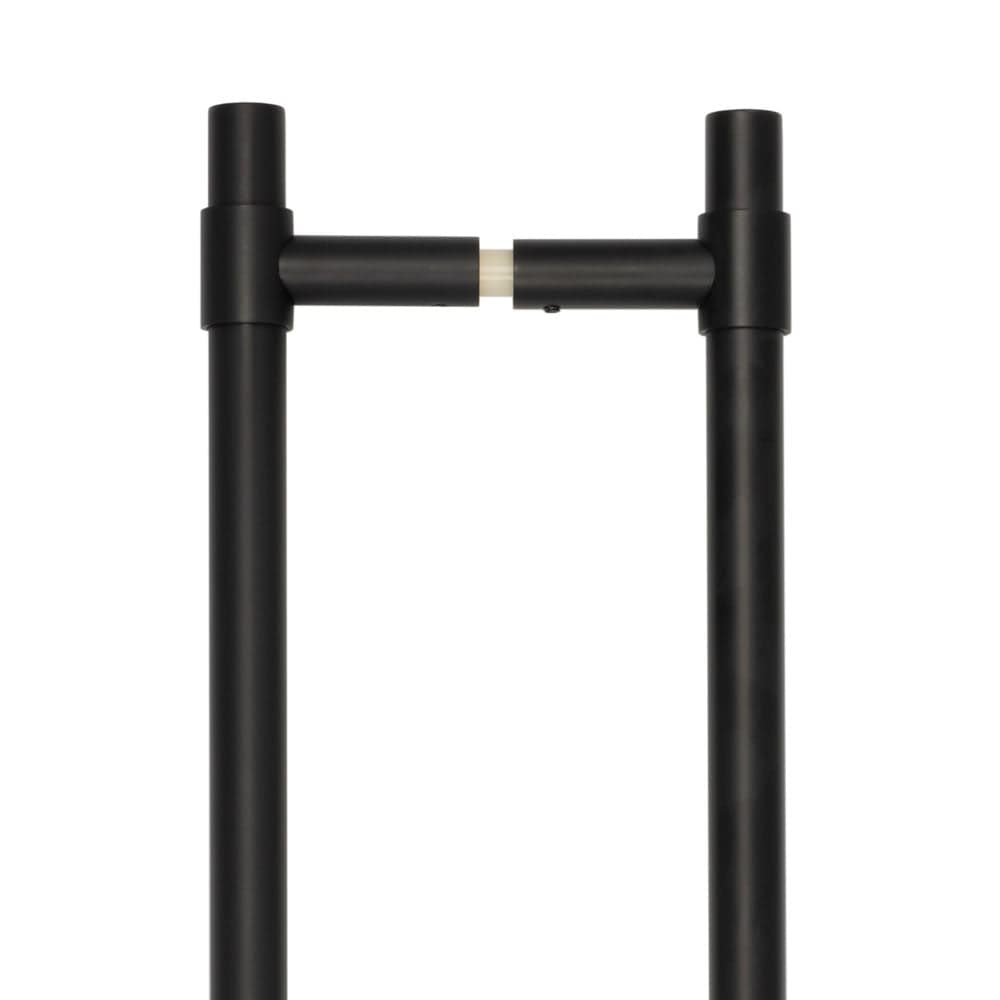 CRES Door Furniture Black / Pull Handles (Back to Back) CRES - 425mm Back to Back Black T-Bar Pull Handle
