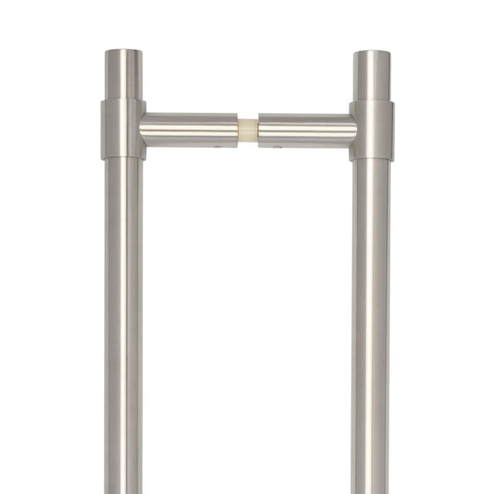 CRES Door Furniture Satin Stainless Steel / Pull Handles (Back to Back) CRES - 425mm Back to Back Satin Stainless Steel T-Bar Pull Handle
