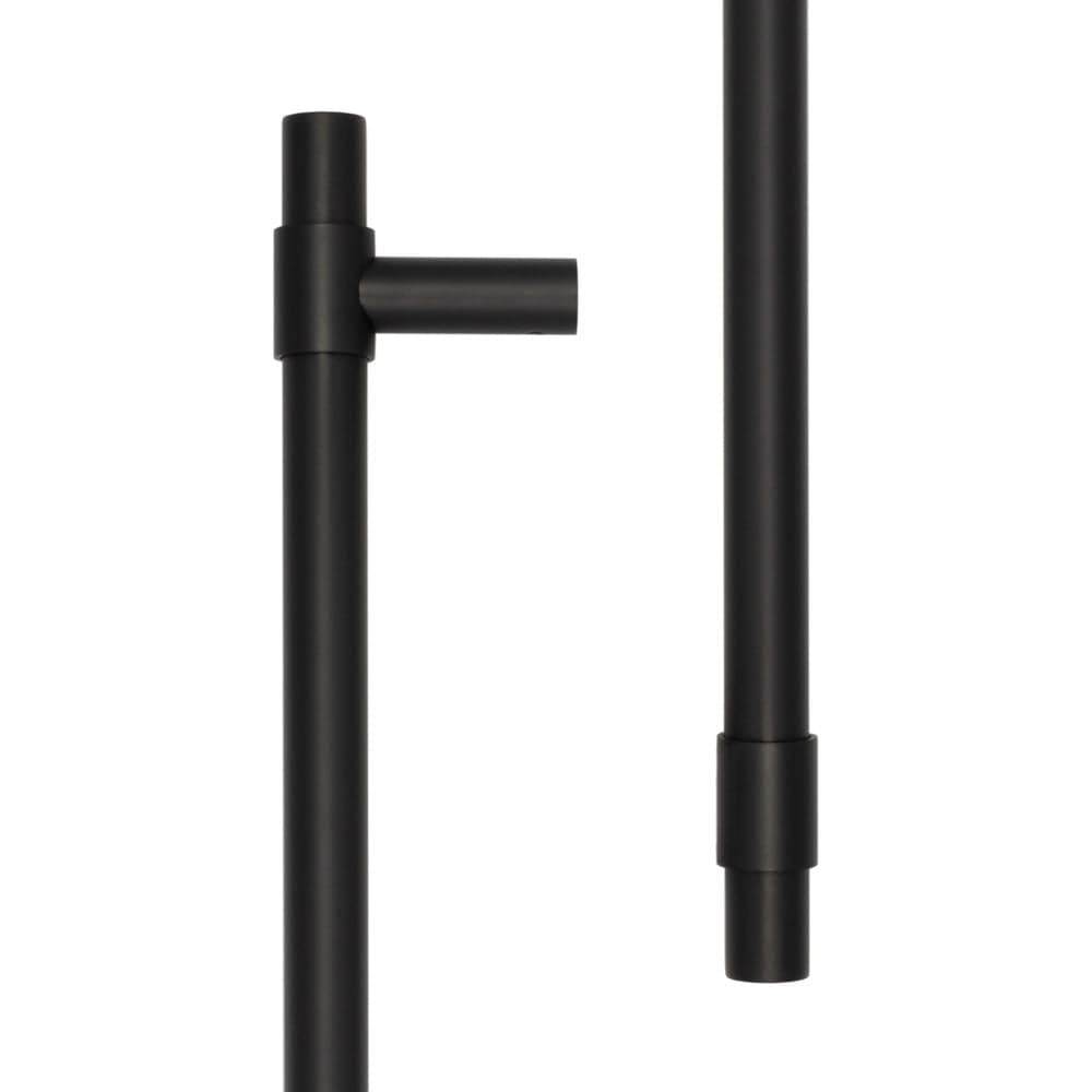 CRES Door Furniture Black / Pull Handles (Bolt Through) CRES - 425mm Bolt Through Black T-Bar Pull Handle