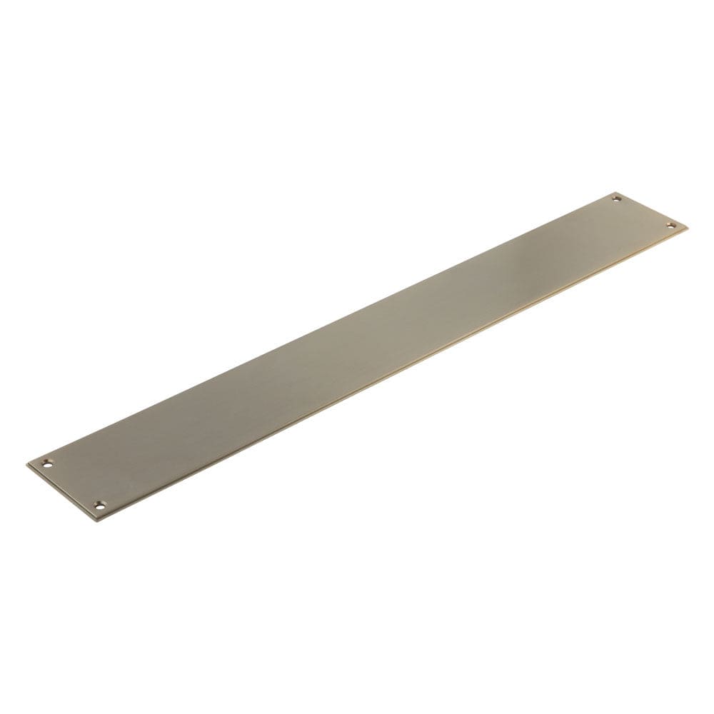 CRES Door Furniture Antique Brass / Finger Plates CRES - Antique Brass Push Plate