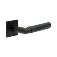 CRES Door Furniture Black / Square Rose / Fixed Dead Rose CRES - CR-102 Black Fixed Dead Square Rose Door Handle