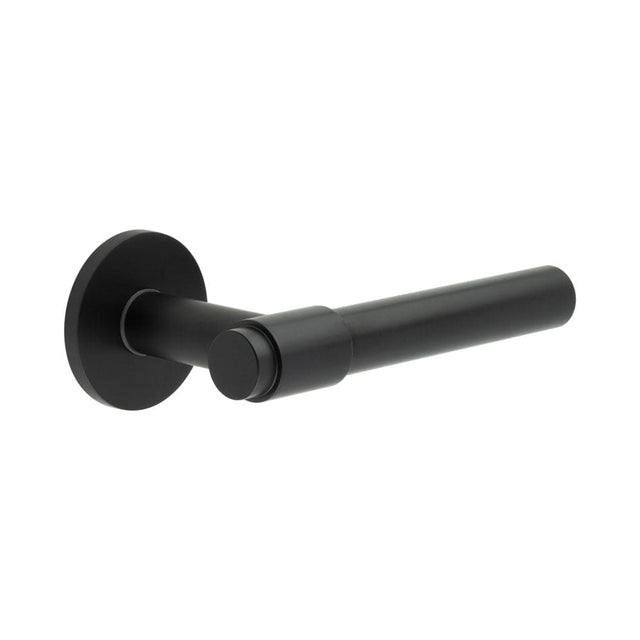 CRES Door Furniture Black / Round Rose / Fixed Dead Rose CRES - CR-103 Black Fixed Dead Round Rose Door Handle