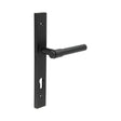 CRES Door Furniture Black / Multi Point Lock Set CRES - CR-103 Black Multi Point Backplate Door Handle
