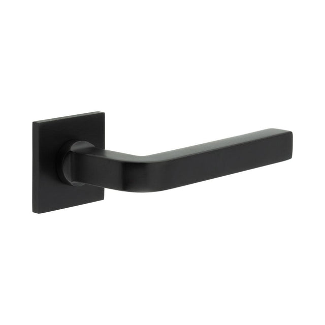 CRES Door Furniture Black / Square Rose / Fixed Dead Rose CRES - CR-104 Black Fixed Dead Square Rose Door Handle