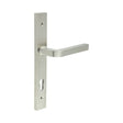 CRES Door Furniture Satin Stainless Steel / Multi Point Lock Set CRES - CR-104 Satin Stainless Steel Multi Point Backplate Door Handle