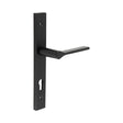 CRES Door Furniture Black / Multi Point Lock Set CRES - CR-105 Black Multi Point Backplate Door Handle
