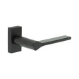 CRES Door Furniture Black / Multi Point Handles on Rose CRES - CR-105 Black Multi Point Rectangular Rose Door Handle