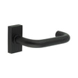 CRES Door Furniture Black / Multi Point Handles on Rose CRES - CR-106 Black Multi Point Rectangular Rose Door Handle