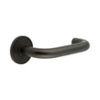 CRES Door Furniture Dark Bronze / Round Rose / Unsprung Rose CRES - CR-106 Dark Bronze Unsprung Round Rose Door Handle