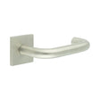 CRES Door Furniture Satin Stainless Steel / Square Rose / Fixed Dead Rose CRES - CR-106 Satin Stainless Steel Fixed Dead Square Rose Door Handle