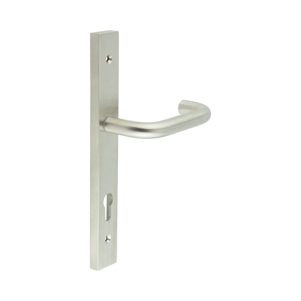 CRES Door Furniture Satin Stainless Steel / Multi Point Lock Set CRES - CR-106 Satin Stainless Steel Multi Point Backplate Door Handle