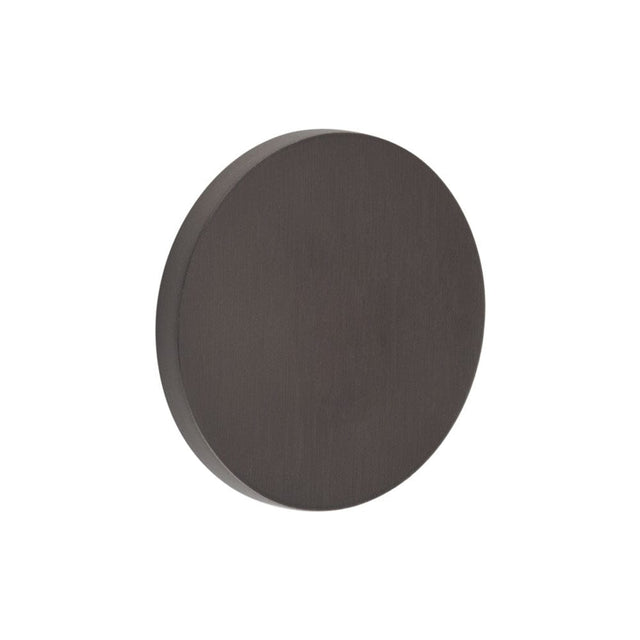 CRES Door Furniture Dark Bronze / Blank Escutcheons CRES - CR-N10 Dark Bronze Blank Round Rose Escutcheon Cover