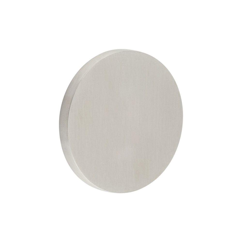 CRES Door Furniture Satin Stainless Steel / Blank Escutcheons CRES - CR-N10 Satin Stainless Steel Blank Round Rose Escutcheon Cover