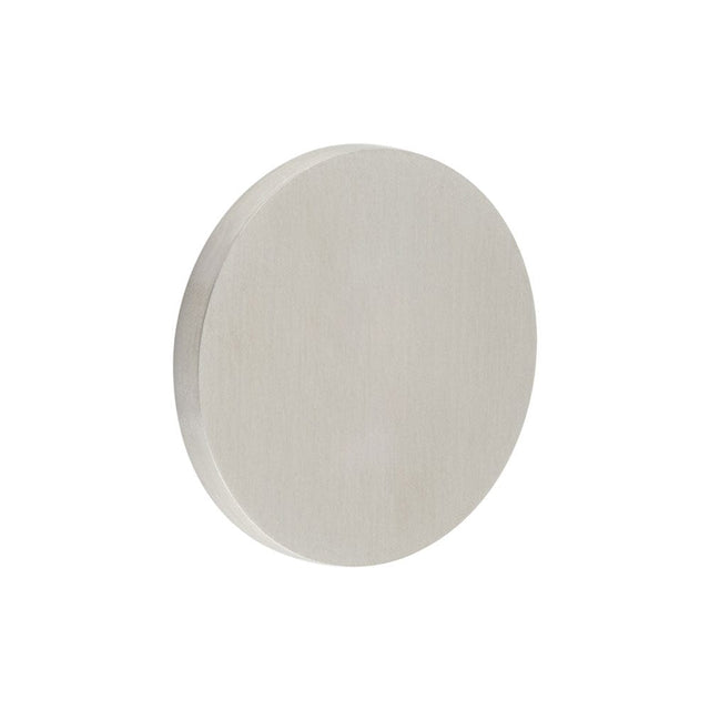 CRES Door Furniture Satin Stainless Steel / Blank Escutcheons CRES - CR-N10 Satin Stainless Steel Blank Round Rose Escutcheon Cover