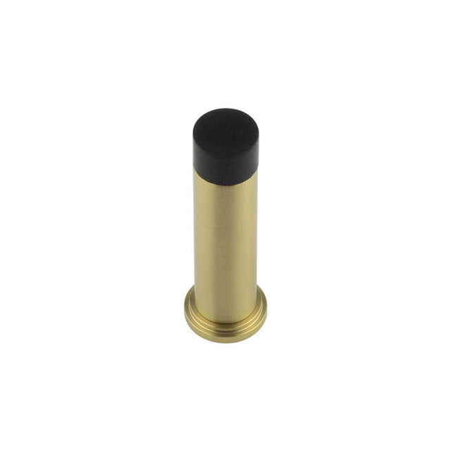 CRES Door Furniture Satin Brass / Projection Door Stop CRES - Satin Brass Wall Mounted Door Stop