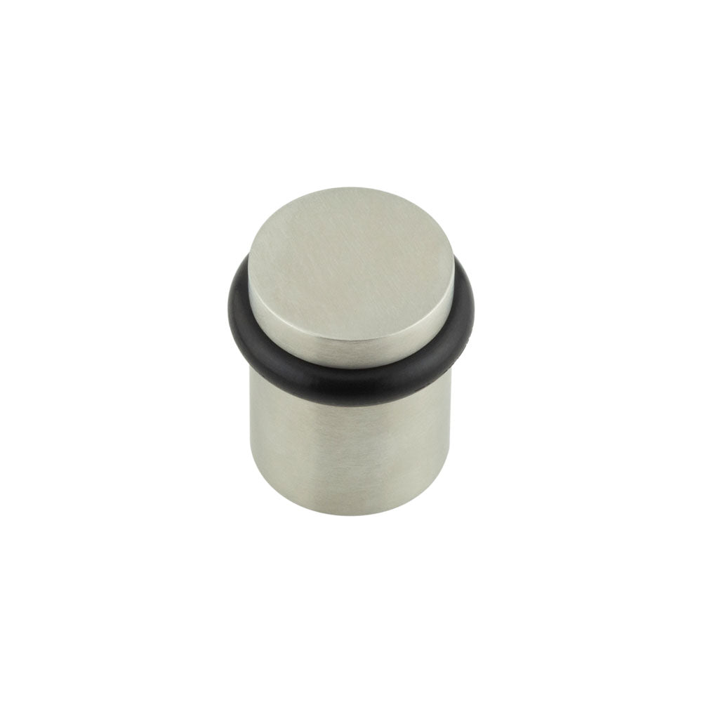 High quality image of CRES - Satin Stainless Steel Floor Door Stop Sku. CRES2001SSS