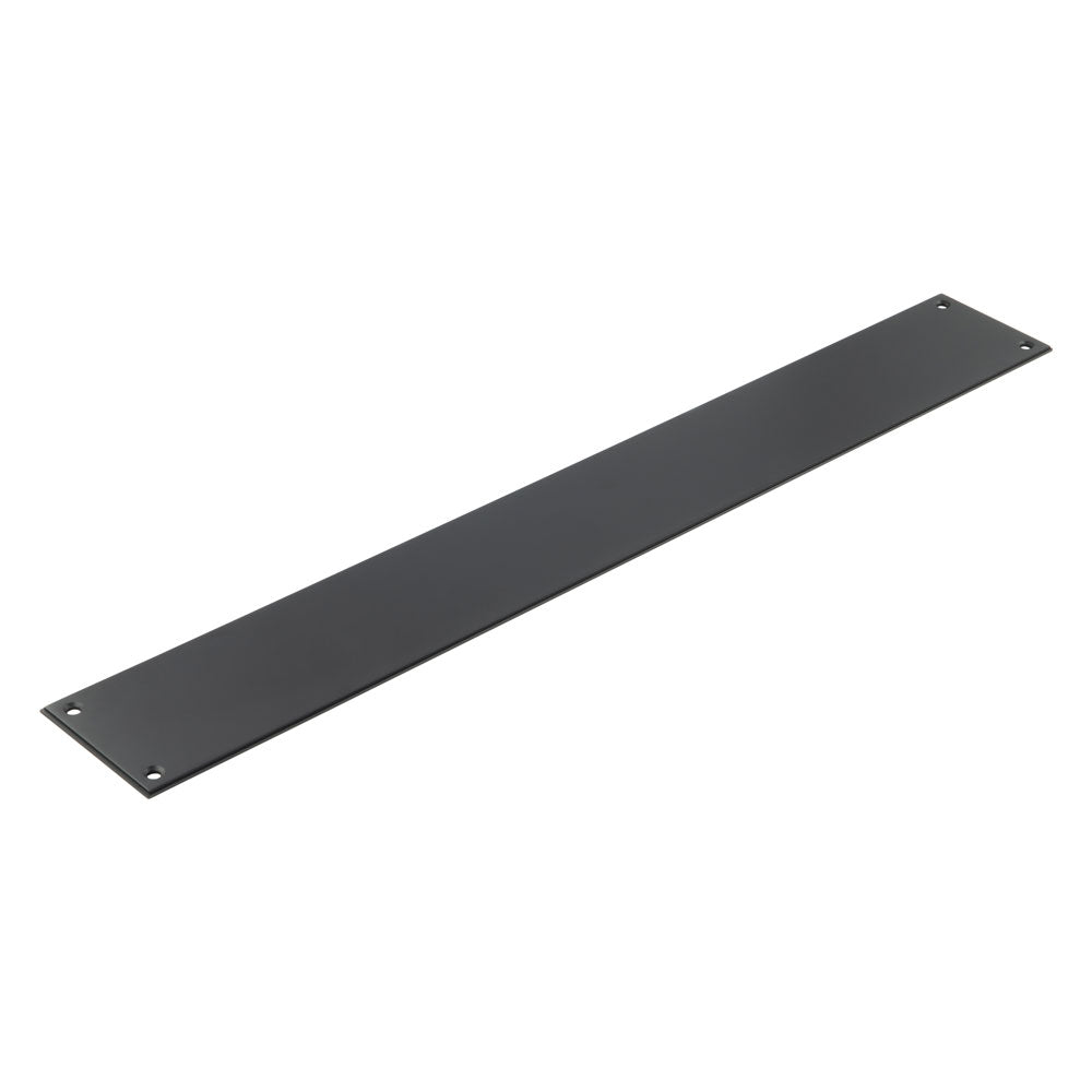 High quality image of CRES - Black Push Plate Sku. CRES3501MB