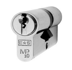 High quality image of Eurospec - MP10 Euro Double Cylinder 80mm - Satin Chrome | Sku. cyh71280sc | Trade Door Handles.