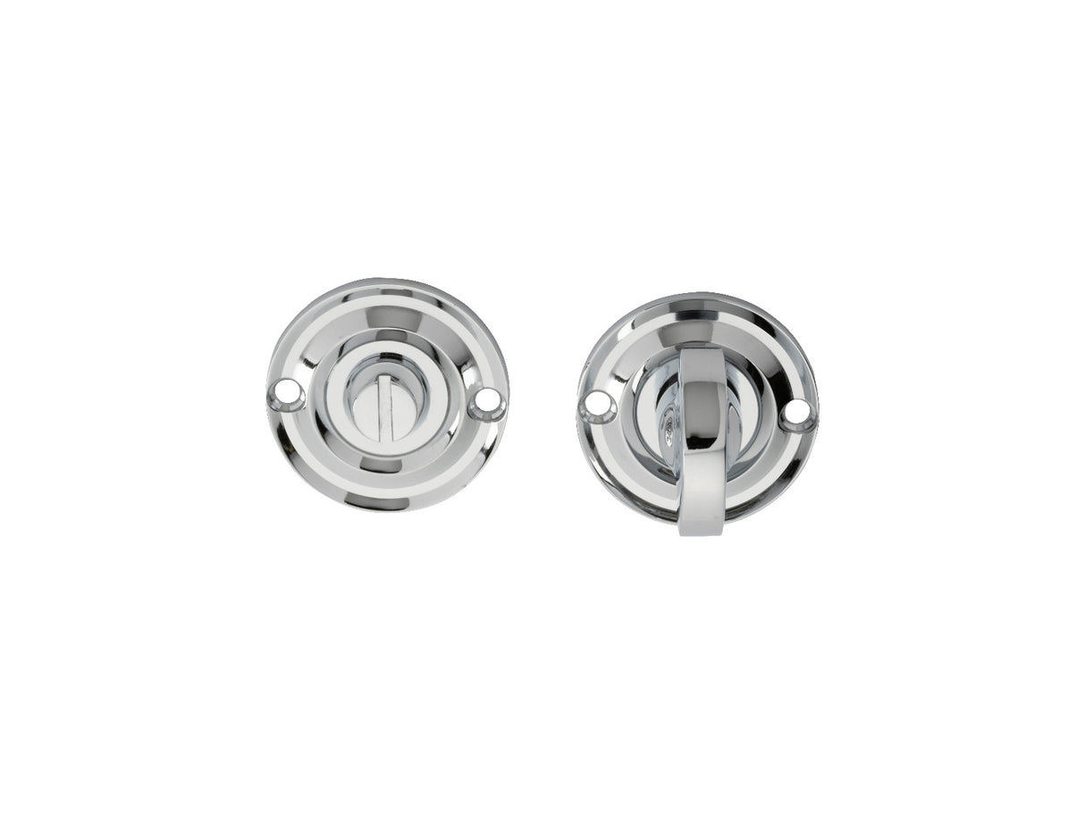 High quality image of Carlisle Brass - Delamain Small Turn and Release - Polished Chrome | Sku. dk13cp | Trade Door Handles.