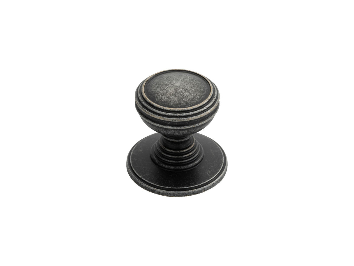High quality image of Delamain - Plain Knob 30mm - Pewter | Sku. dk47cpt | Trade Door Handles.