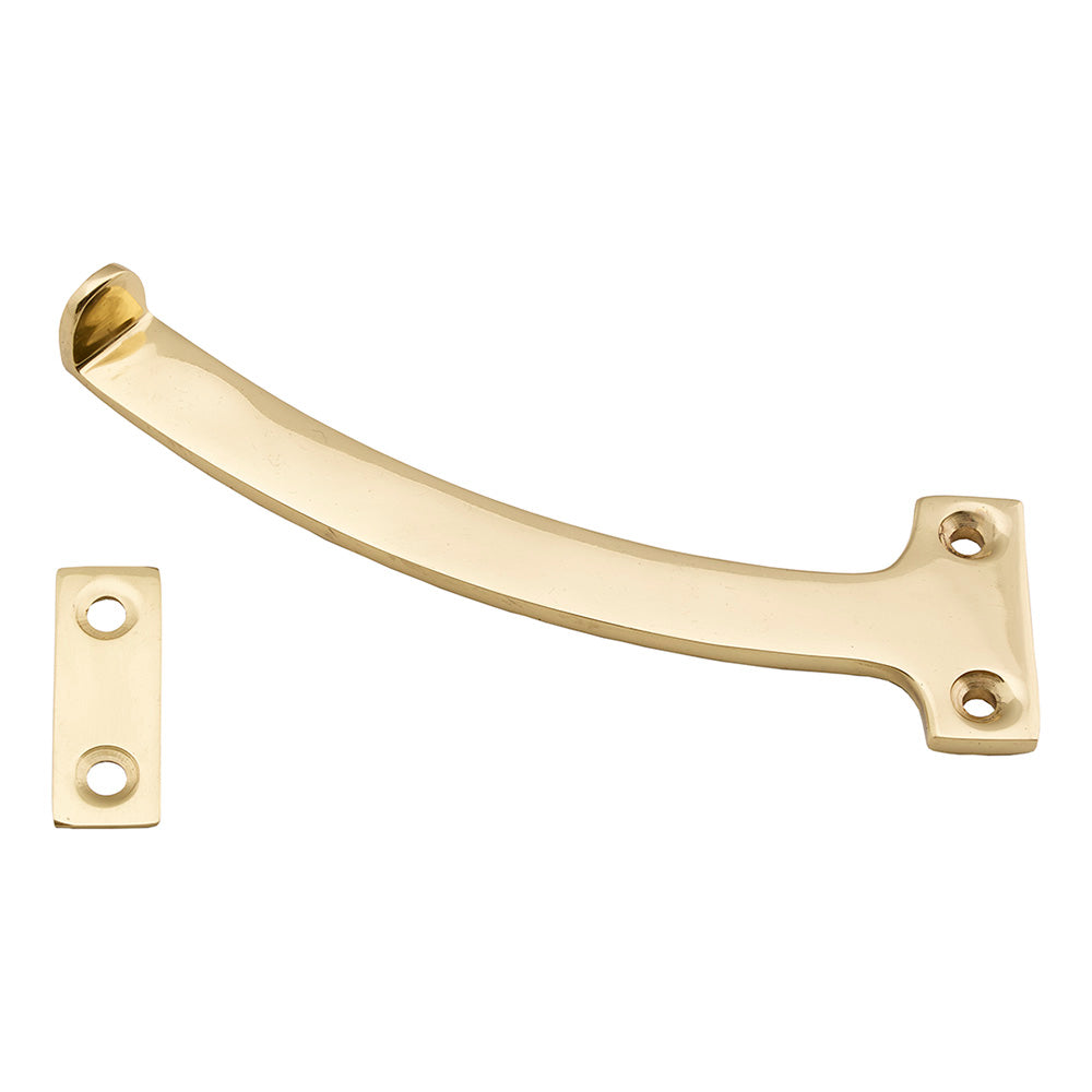 High quality image of Carlisle Brass - Quadrant Arm Stay (Pair) - Polished Brass | Sku. dk7 | Trade Door Handles.