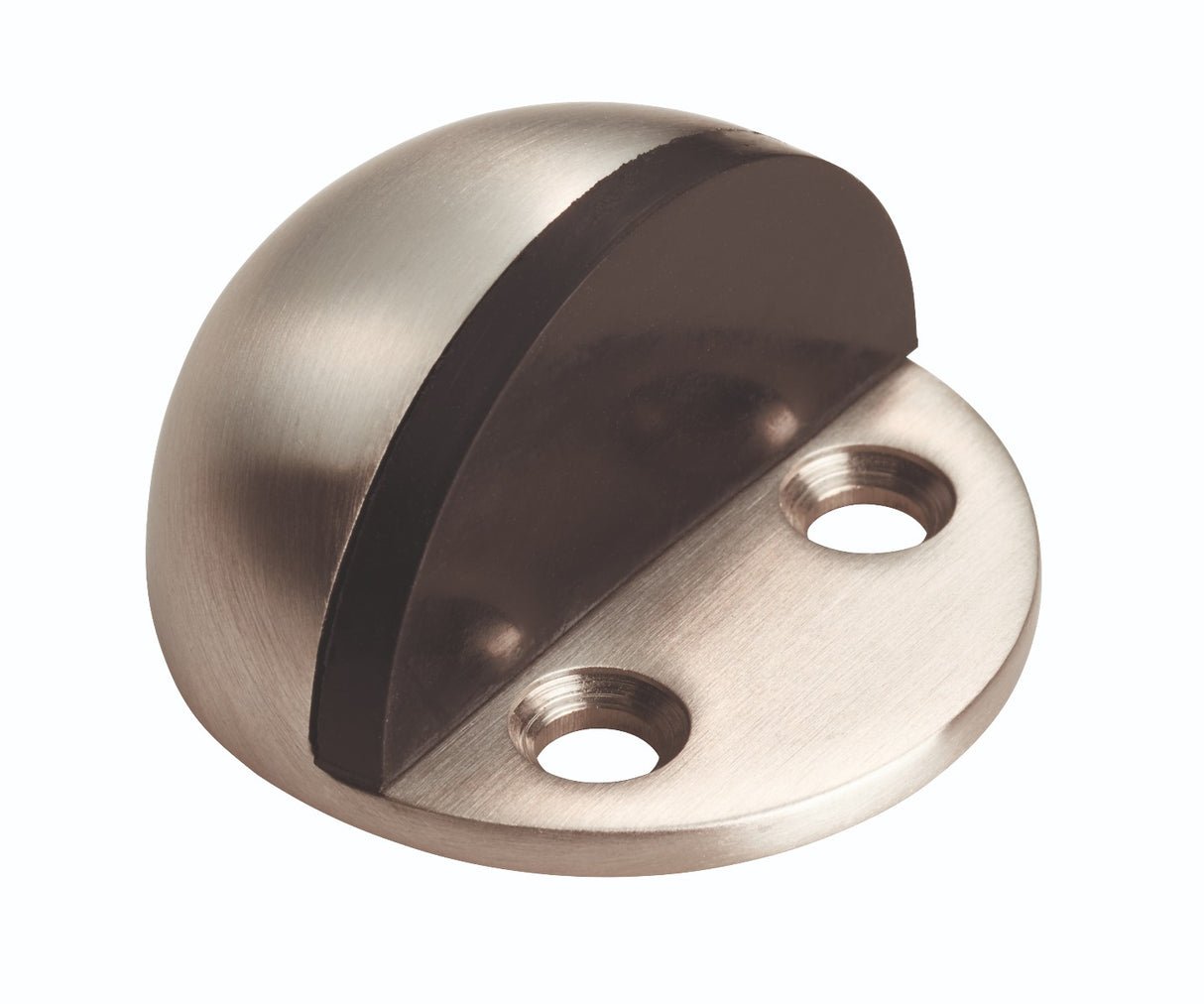 High quality image of Eurospec - Floor Mounted Door Stop - Shielded (Small) - Satin Stainless Steel | Sku. dsf1032sss | Trade Door Handles.