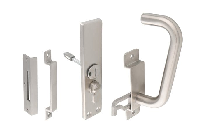 Eurospec Accessories Satin Stainless Steel / Turn & Release Pack Eurospec - facility indicator set - dual handed suitable for sliding & swing doors - g304 - satin stainless steel