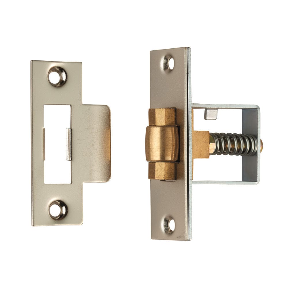 Eurospec Cabinet Hardware Satin Stainless Steel / Roller Catch Eurospec - Heavy Duty Adjustable Roller Catch - Satin Stainless Steel