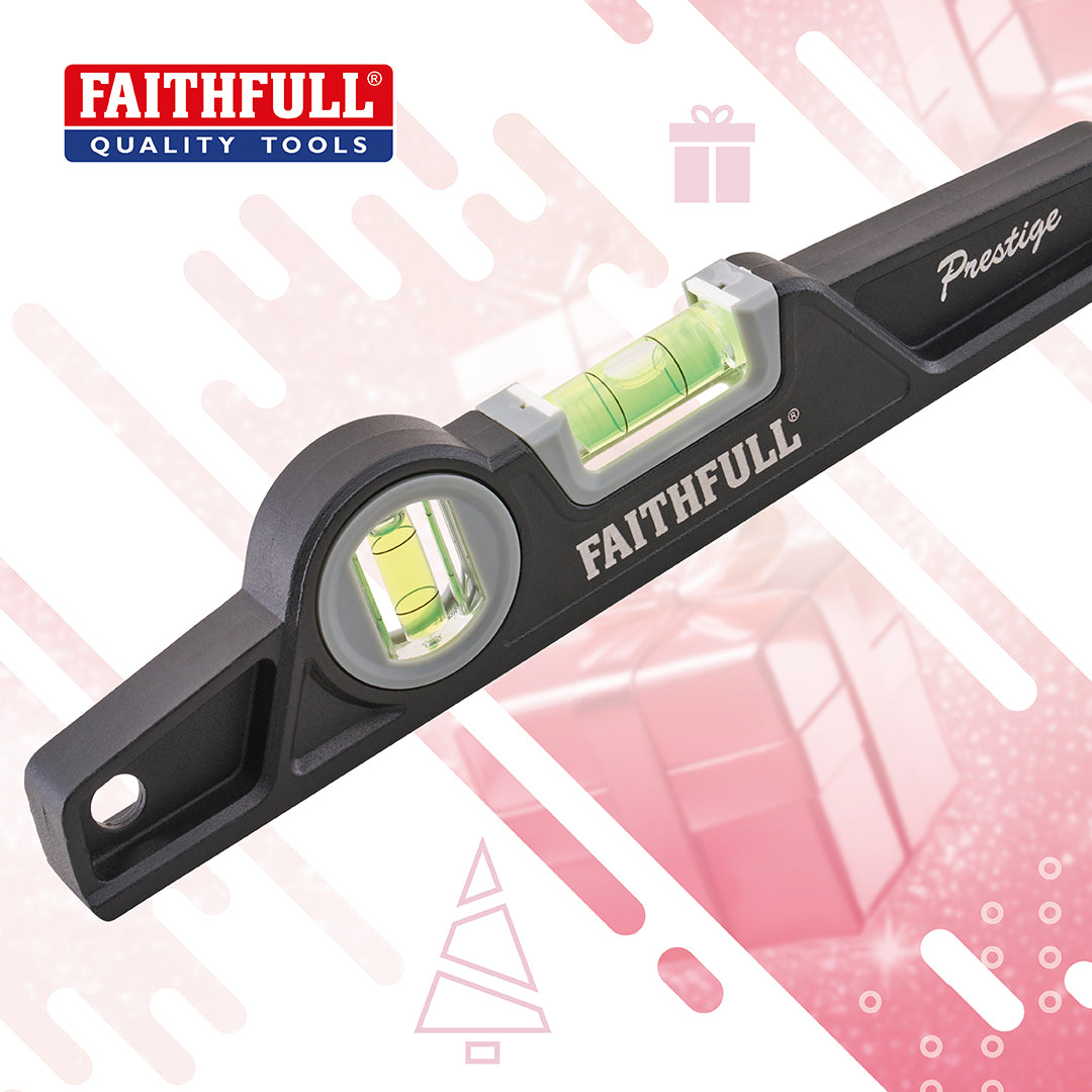 Faithfull Professional Heavy Duty Magnetic Scaffold Level 250mm