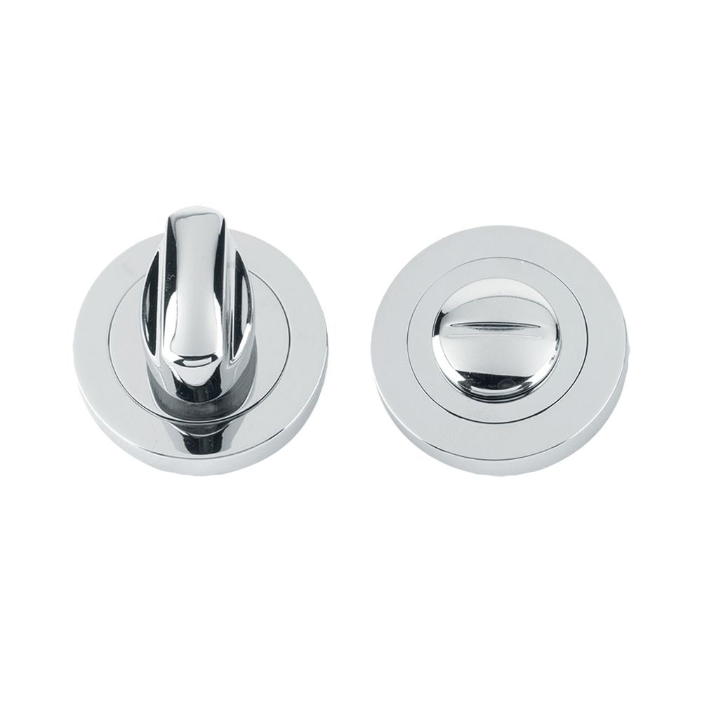 High quality image of the Fulton & Bray - 5mm Turn & Release 50mm dia. - Polished Chrome | Sku. fb004cp | available to order from Trade Door Handles.