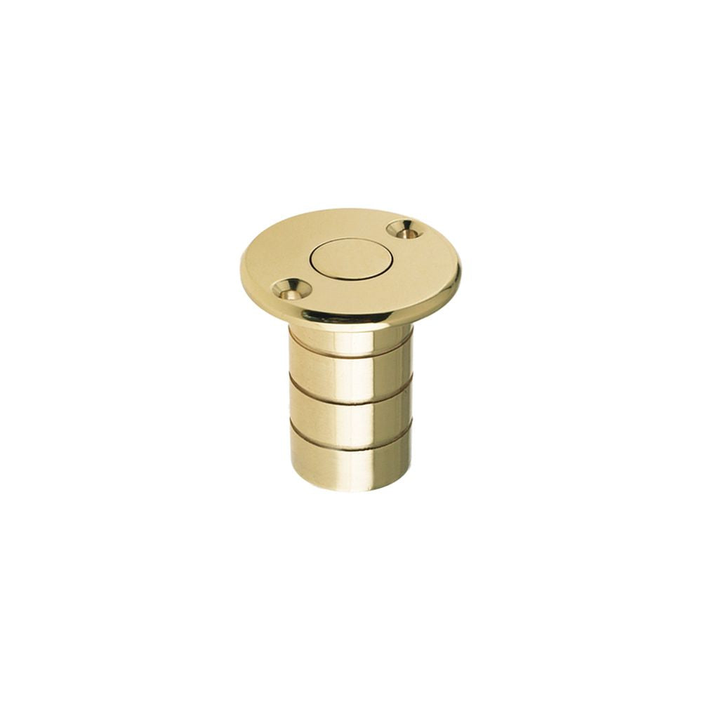 High quality image of the Fulton & Bray - Dust Socket for Flush Bolts - Wood 20mm dia. x 38mm - Polished Brass | Sku. fb14a | available to order from Trade Door Handles.