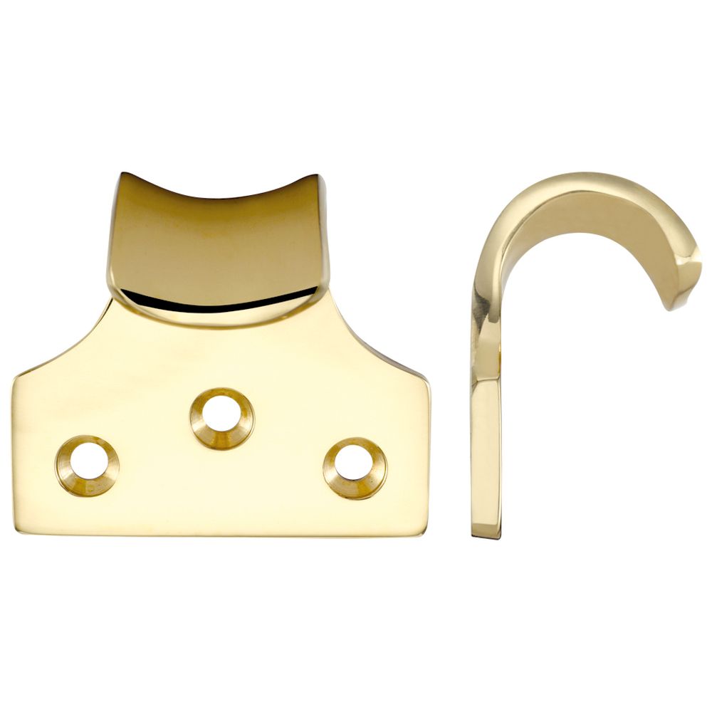 High quality image of the Fulton & Bray - Sash Lift - 51mm x 48mm - Heavy Duty - PVD Brass | Sku. fb30pvd | available to order from Trade Door Handles.