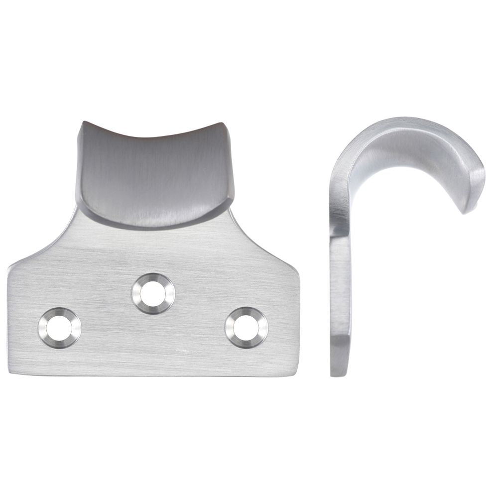 High quality image of the Fulton & Bray - Sash Lift - 51mm x 48mm - Heavy Duty - Satin Chrome | Sku. fb30sc | available to order from Trade Door Handles.