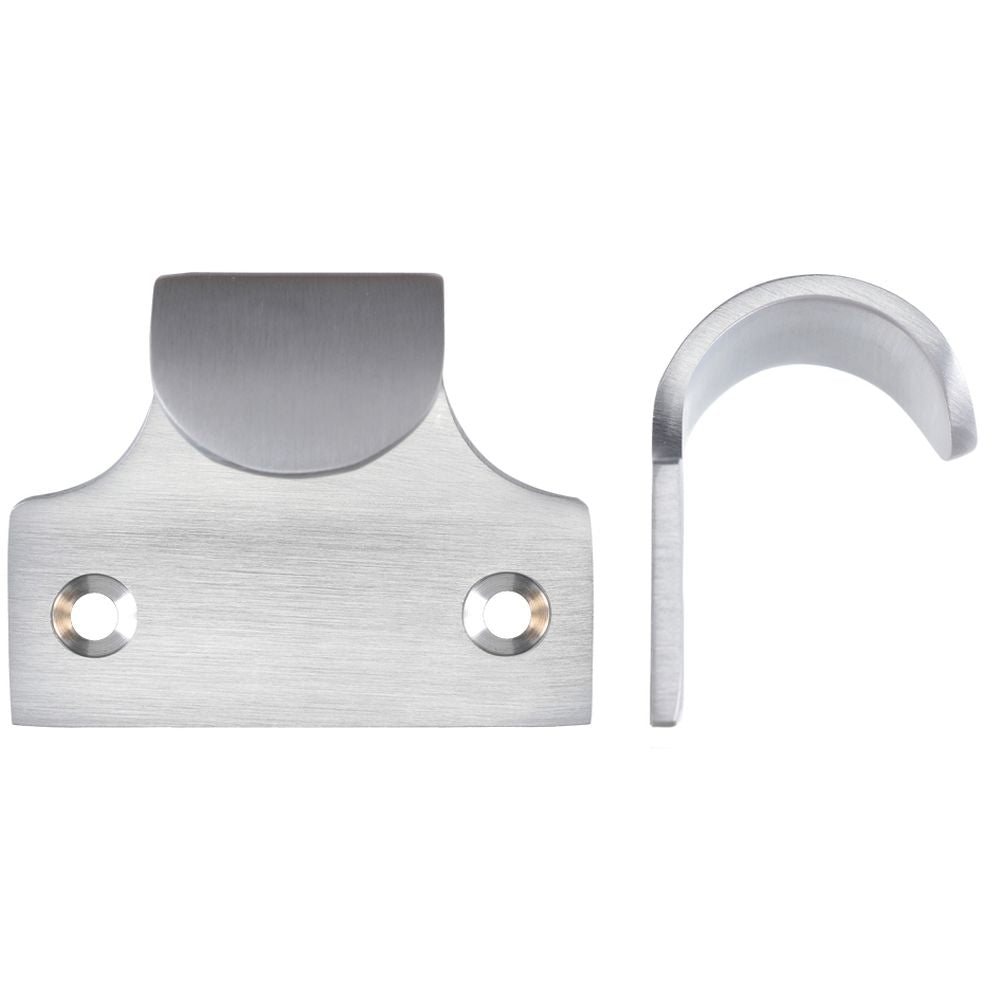 High quality image of the Fulton & Bray - Sash Lift - 51 x 48mm - Standard - Satin Chrome | Sku. fb33sc | available to order from Trade Door Handles.